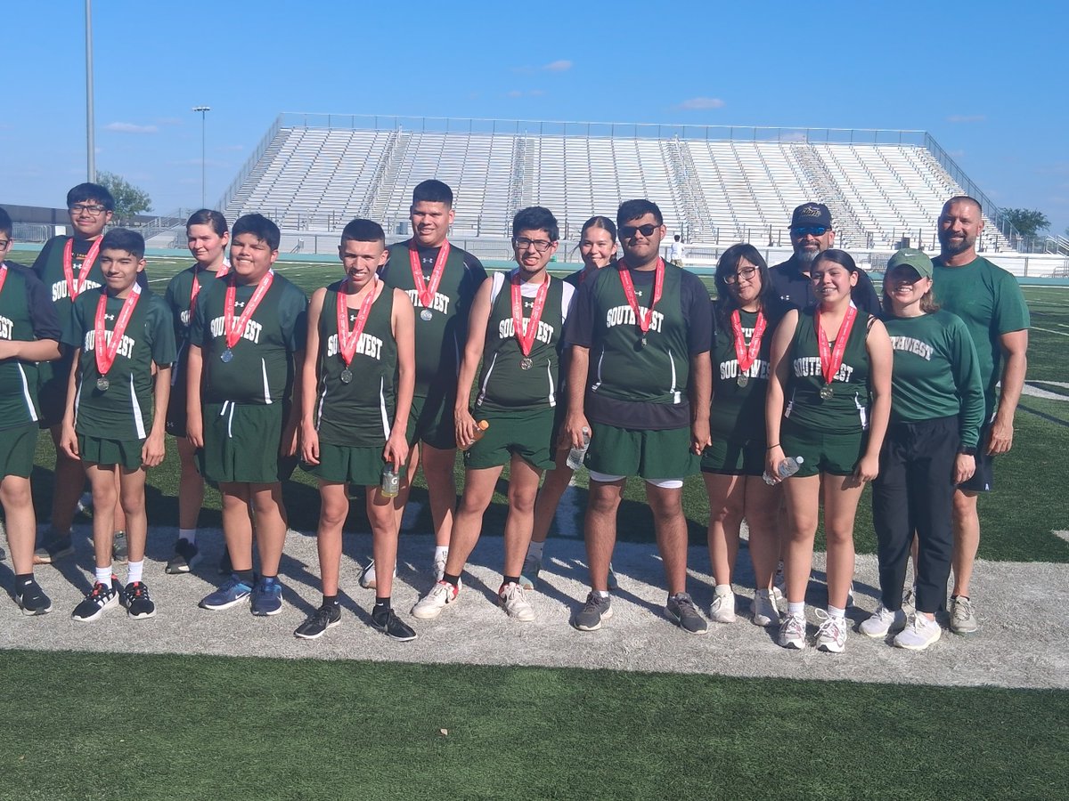 Congratulations to both SWLH and SWHS Unified Track Teams at the Area Meet. Both Teams were competitive but in the end SWLH will be moving on to Regionals!