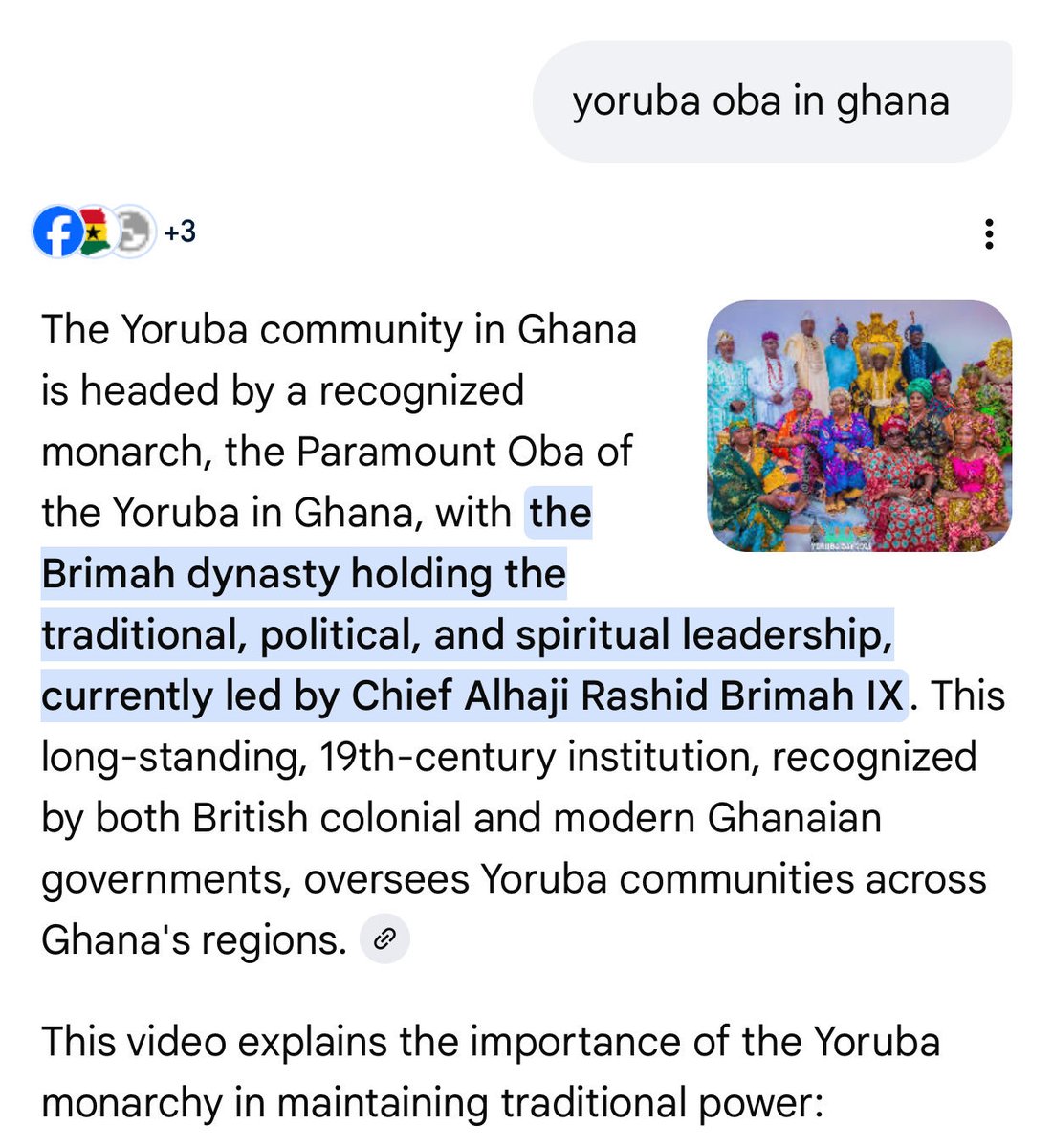 Idiot, Yorubas are not seeking any political office in Ghana. They’ve had their Kings in Ghana for centuries, unlike you greedy hypocrites who started literally just yesterday. <a href="/Iphybest74/">NwaOma</a>