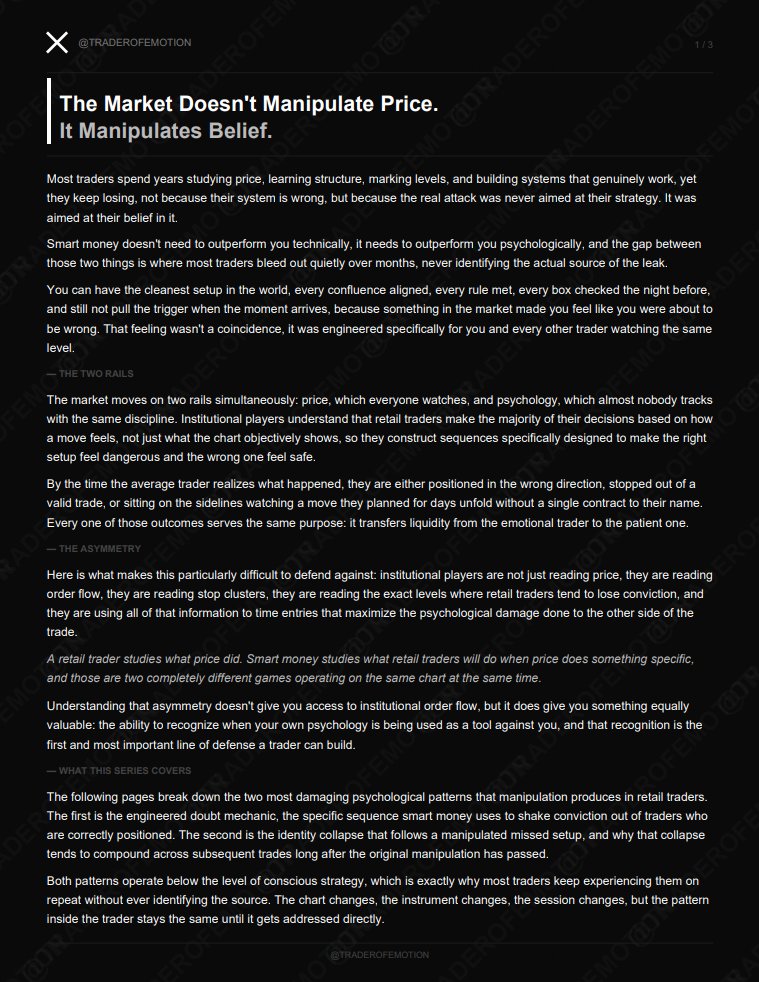 traderofemotion's tweet photo. I started trading 11 months ago, 

in the last 3 months I've made a total of $128,000 in my personal live account (all trades posted). 

For the traders who copy systems/strategies yet are unprofitable, here are some psychology facts for you:

https://t.co/XrHyPcJMi0 https://t.co/yxq3yU7Kgo