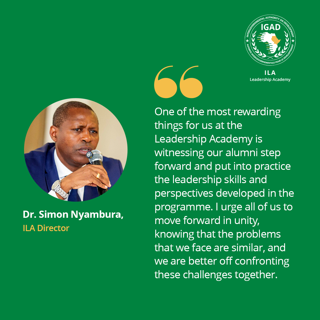 IGAD Leadership Academy (ILA) tweet media