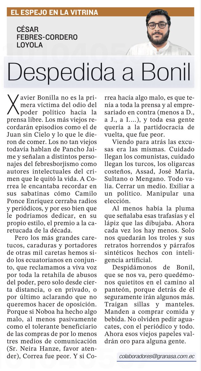 César Febres-Cordero L. tweet media