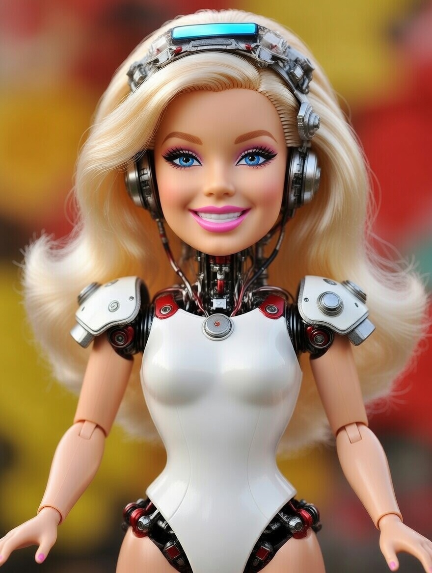 blombergphoto's tweet photo. π€π Cyber Dolls takeover! Kewpie baby bot, glam Barbie, wild Trollz & Cabbage Patch reimagined as futuristic cyborgs. Nostalgia x sci-fi = π₯ Which is your fave? Comment & RT! #CyberDolls #AIArt #Kewpie #Barbie #Trollz #CabbagePatch #Cyberpunk https://t.co/CF6NBs2lgS
