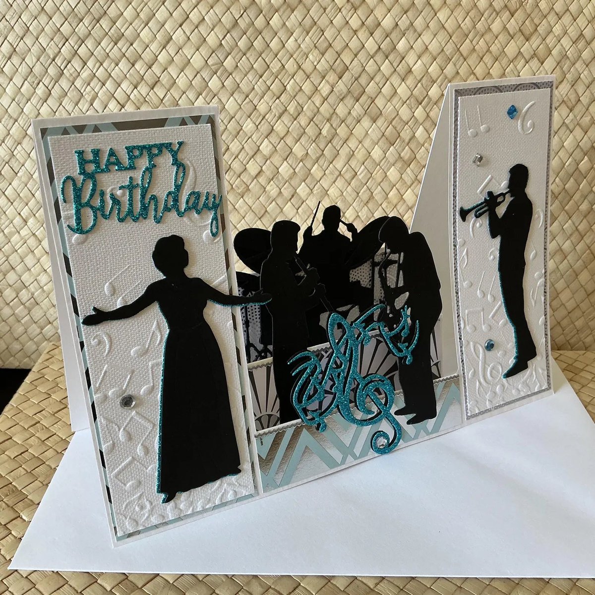 cardsallacarta's tweet image. A unique handmade birthday card for a musician 🎼🎶
Jazz Band Birthday Card, Instrument Ensemble, Musicians and Si by AllaCartaCards 
 etsy.me/4alEy2U 

#bizhour #thursdayvibes #allthatjazz #ukcrafters #mhhsbd