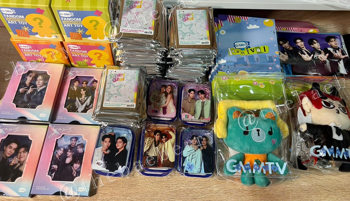thebaeberry's tweet photo. กำลังทยอยปล่อยค่า กดติดตามไว้ก่อนได้นะคะ💘🫶🏼 #GMMTVFANIVAL2026 #ตลาดนัดgmmtv https://t.co/3LhUNlRnV5