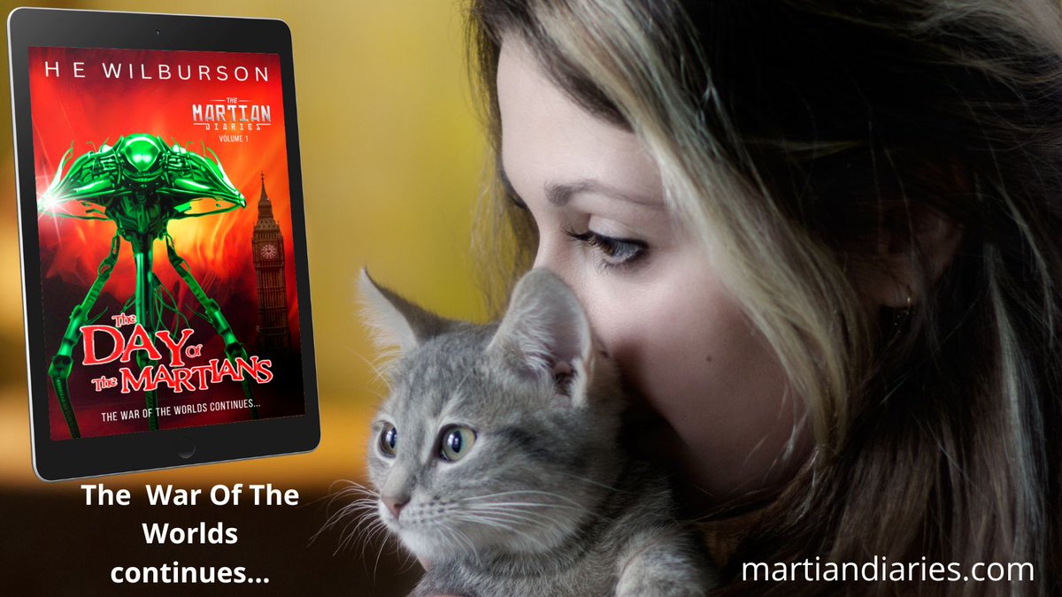 martiandiaries's tweet image. This cat's a fan of The War Of The Worlds - are you?

The 1st book in The Martian Diaries award-winning continuation of HG Wells' classic story is 'purrfect' entertainment - whether in book or audiobook.

Info, samples &amp;amp; buy links martiandiaries.com

#scifi #audiobooks