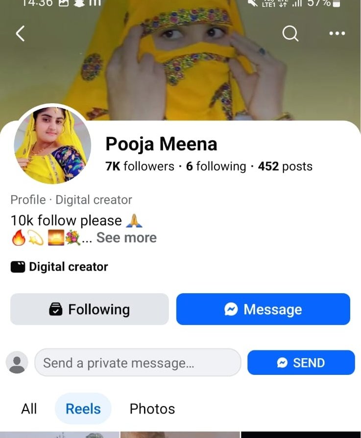 दोस्तों, मुझे आप सबकी मदद चाहिए! ये प्रवीण मीणा की पत्नी हैं जिनका फोटो है किसी ने इनकी फोटो का यूज करके नया अकाउंट बना लिया है । <a href="/prary751_meena/">Praveen Meena</a>

😠 ऐसे फ़ेक अकाउंट को बंद करवाना बहुत ज़रूरी है. कृपया इस पर रिपोर्ट करें! 🚨  लिंक नीचे दिया गया हैं 👇ज्यादा से ज्यादा लोग रिपोर्ट