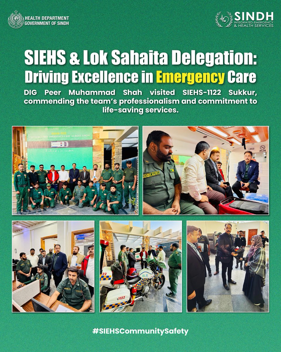 Sindh Integrated Emergency & Health Services tweet media