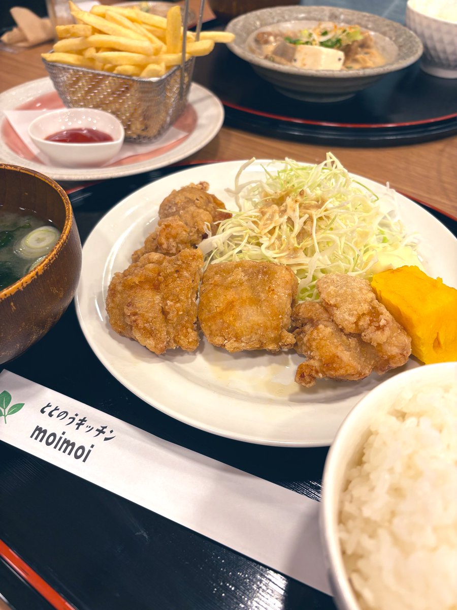 wakun102375's tweet image. お久しぶりな♡
#ゆるうむ さん♨️
#ととのうキッチン
#moimoi 
からあげランチ🍽️
美味しかったぁ💖
大好きな🍎アップルパイも❣️
ごちそうさまでした😋
やっぱり大好きなゆるうむ♨️