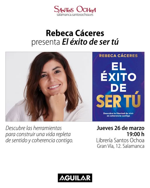 Presentación literaria esta tarde en <a href="/SantosOchoaSal/">Santos Ochoa Salamanca</a>