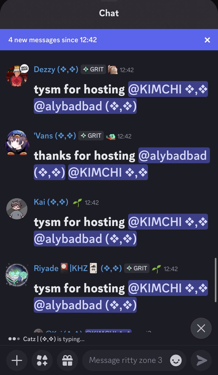 gRitual everyone 💚

Taday was an amazing day in the ritual discord one of the funniest events 
Ritual rumble 🥁
hosted by <a href="/felixleeSimp/">alybadbad (mainnet arc) (❖,❖)</a> <a href="/Kimchiii_web3/">Kimchiiii (❖,❖)</a> 
Thank you guys and see u next week 💚

<a href="/ritualnet/">Ritual</a> <a href="/ritualfnd/">Ritual Foundation</a>