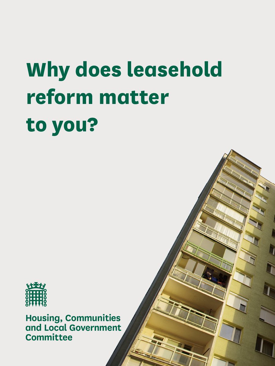 Housing, Communities & Local Government Committee tweet media