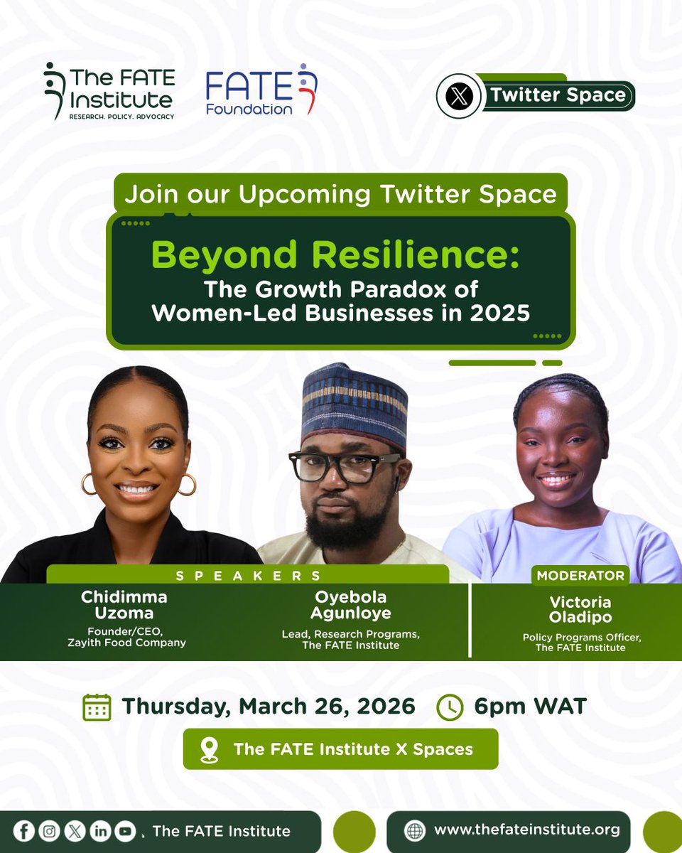 The FATE Institute tweet media