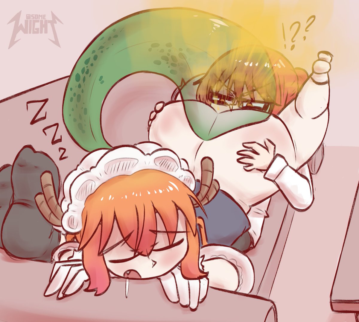 TOHRU (❤️) THURSDAY

She just trynna chill after work...

#fart #fartart