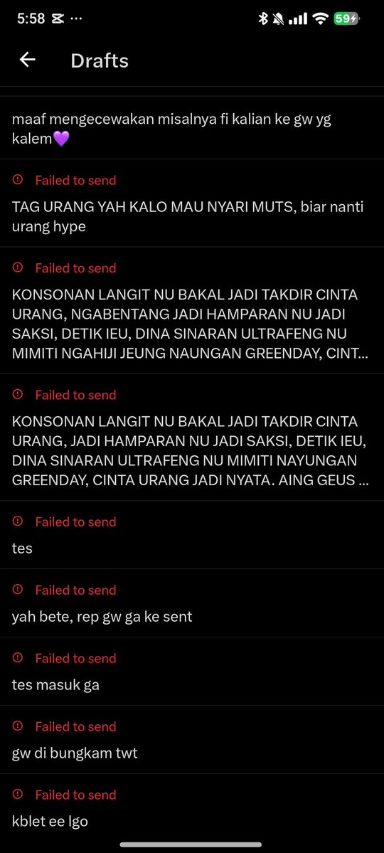 sab limit ngetwt🙂💔 tweet media