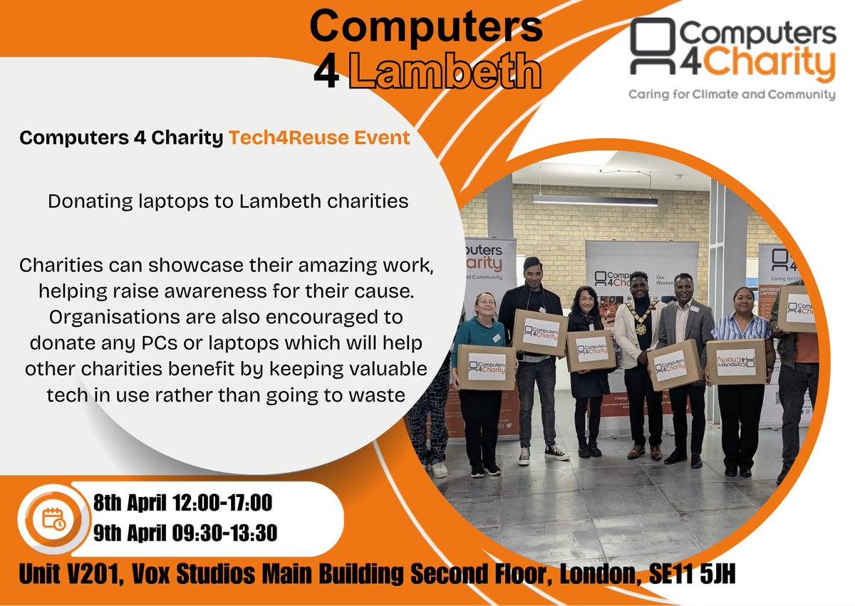 Computers 4 Charity tweet media