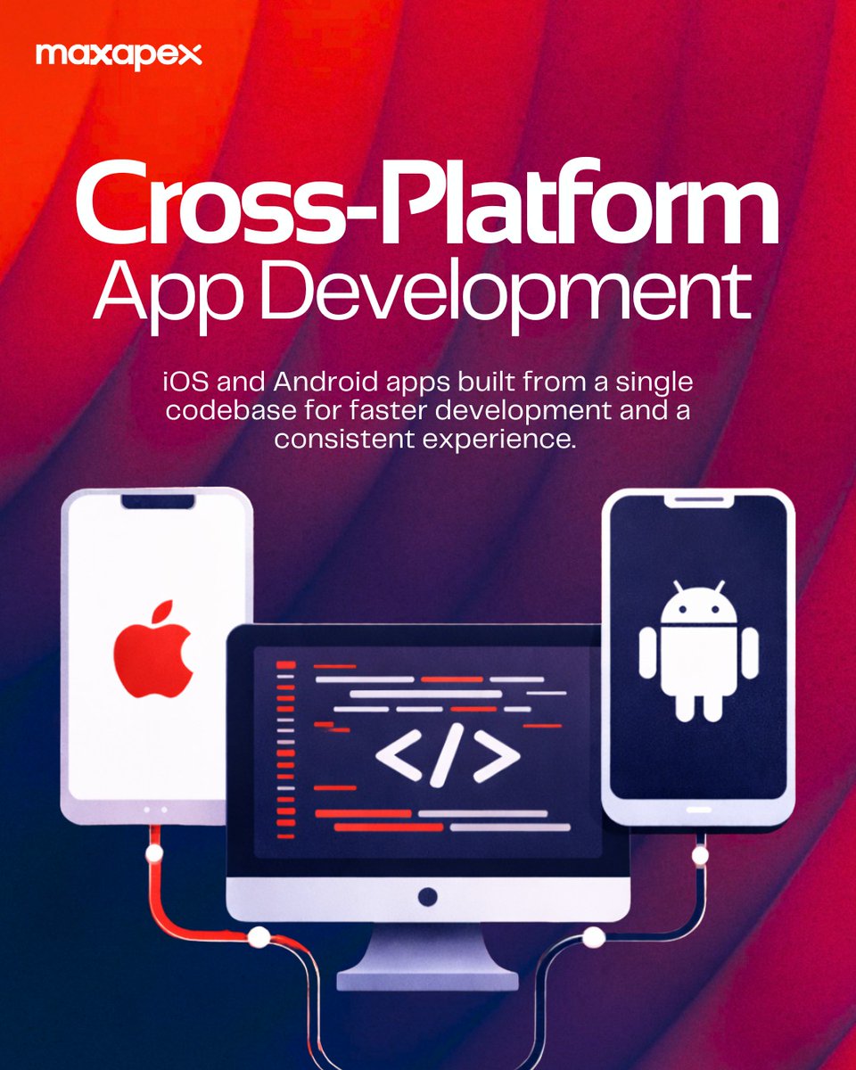 MaxApexHosting's tweet image. One Codebase. Two Platforms. Zero Hassle.
Seamlessly reach every user on iOS and Android with our custom cross-platform solutions.

maxapex.com/mobile-app-aut…

#MaxAPEX #CrossPlatform #MobileAppDevelopment #iOS #Android #Coding #TechSolutions