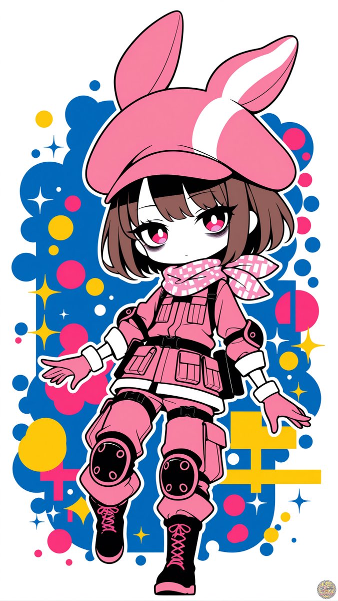 お玉じゃっく氏🔰@AIマスク😷イラスト tweet media