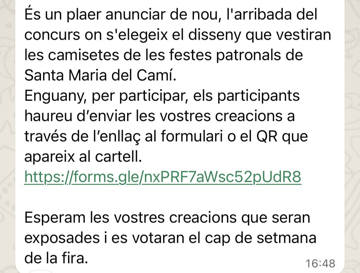 Santa Maria del Camí tweet media