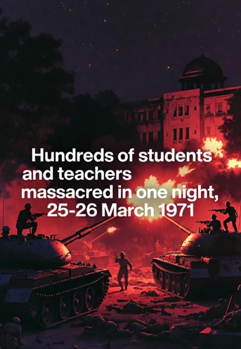 hminga68957's tweet photo. Operation Searchlight was not just a military operation-it was a campaign of terror. The Pakistan Army’s actions left deep scars on humanity.
#OperationSearchlight #PakArmyGenocide #LiberationWar1971 https://t.co/TYV7EcA7zC