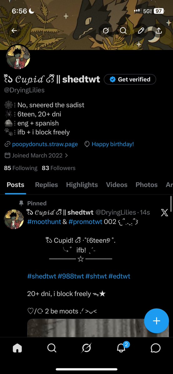 ꒰ྀི১ 𝒞𝓊𝓅𝒾𝒹 ໒꒱ིྀ || shedtwt tweet media