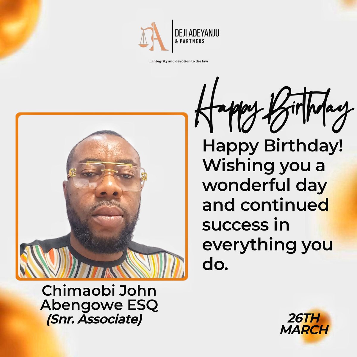 DEJI ADEYANJU & PARTNERS tweet media