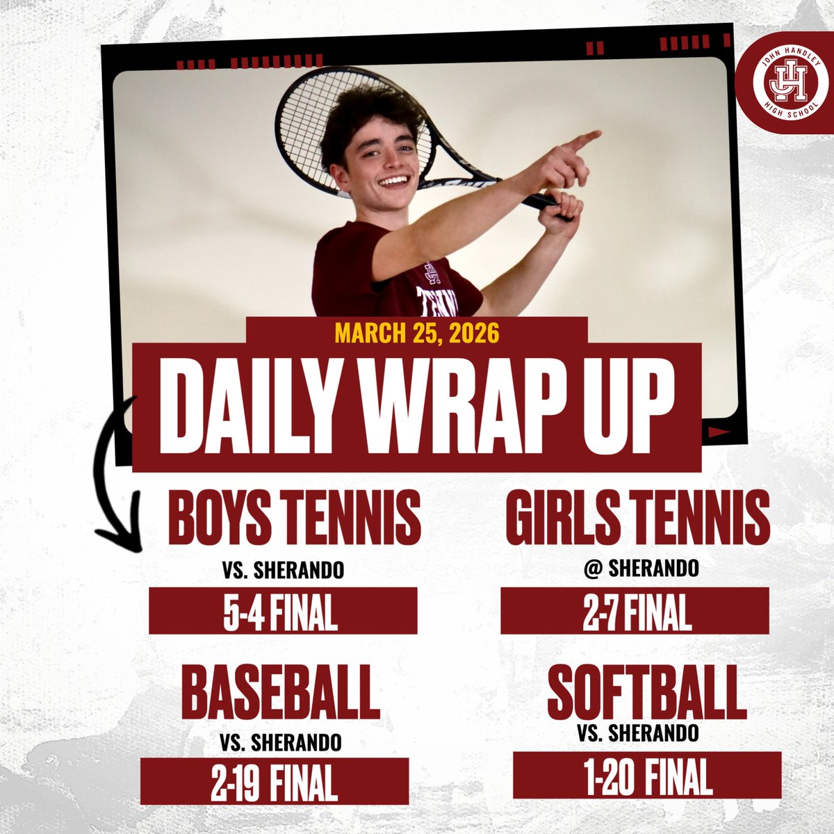 John Handley Athletics & Activities tweet media