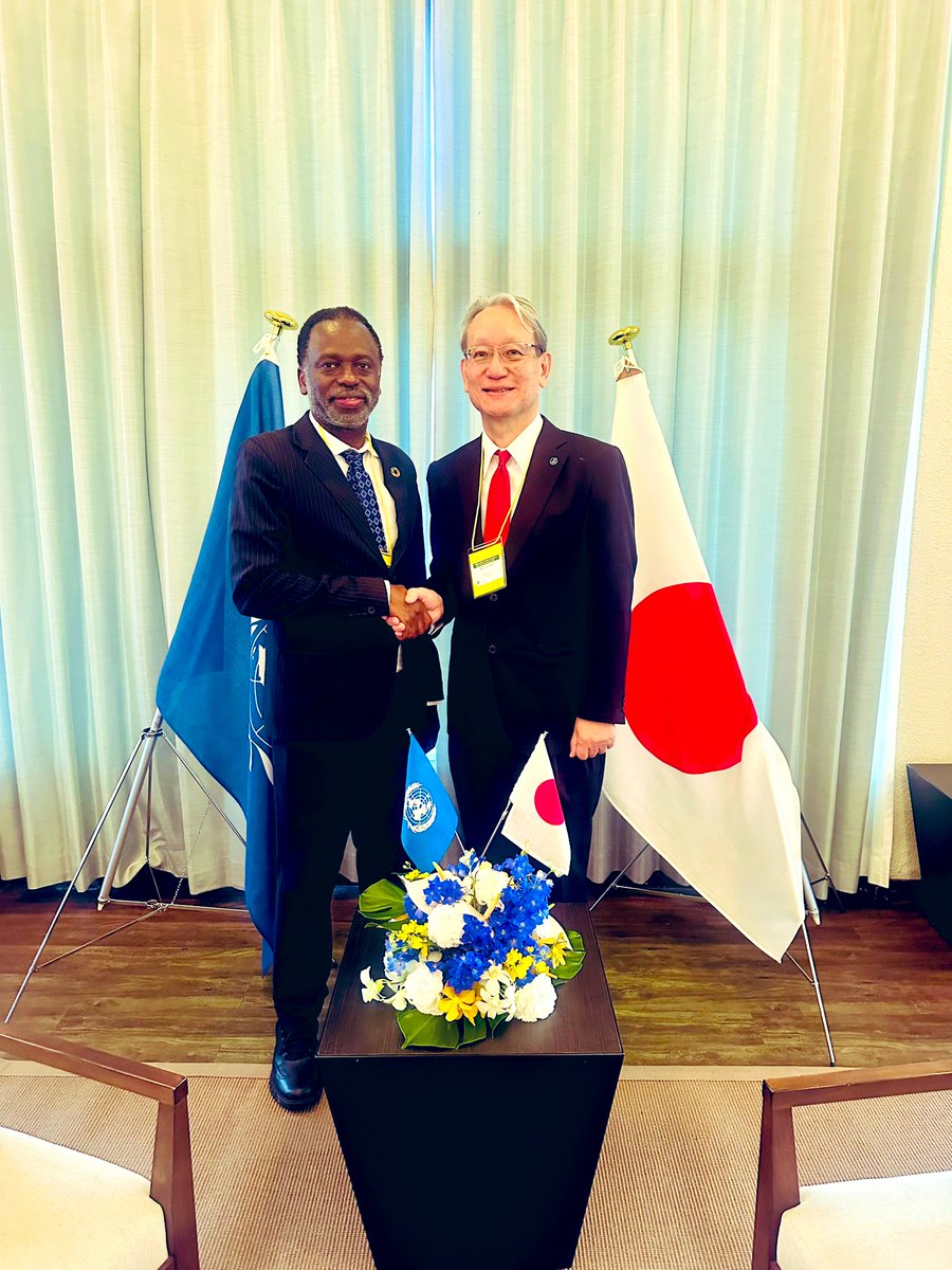 tmarwala's tweet image. Productive bilateral with President Koichi Node of Saga University, exchanging views on advancing research, innovation, and global collaboration in higher education. Strengthening partnerships that drive impact for society.
#UNU #HigherEducation #GlobalCollaboration #Innovation