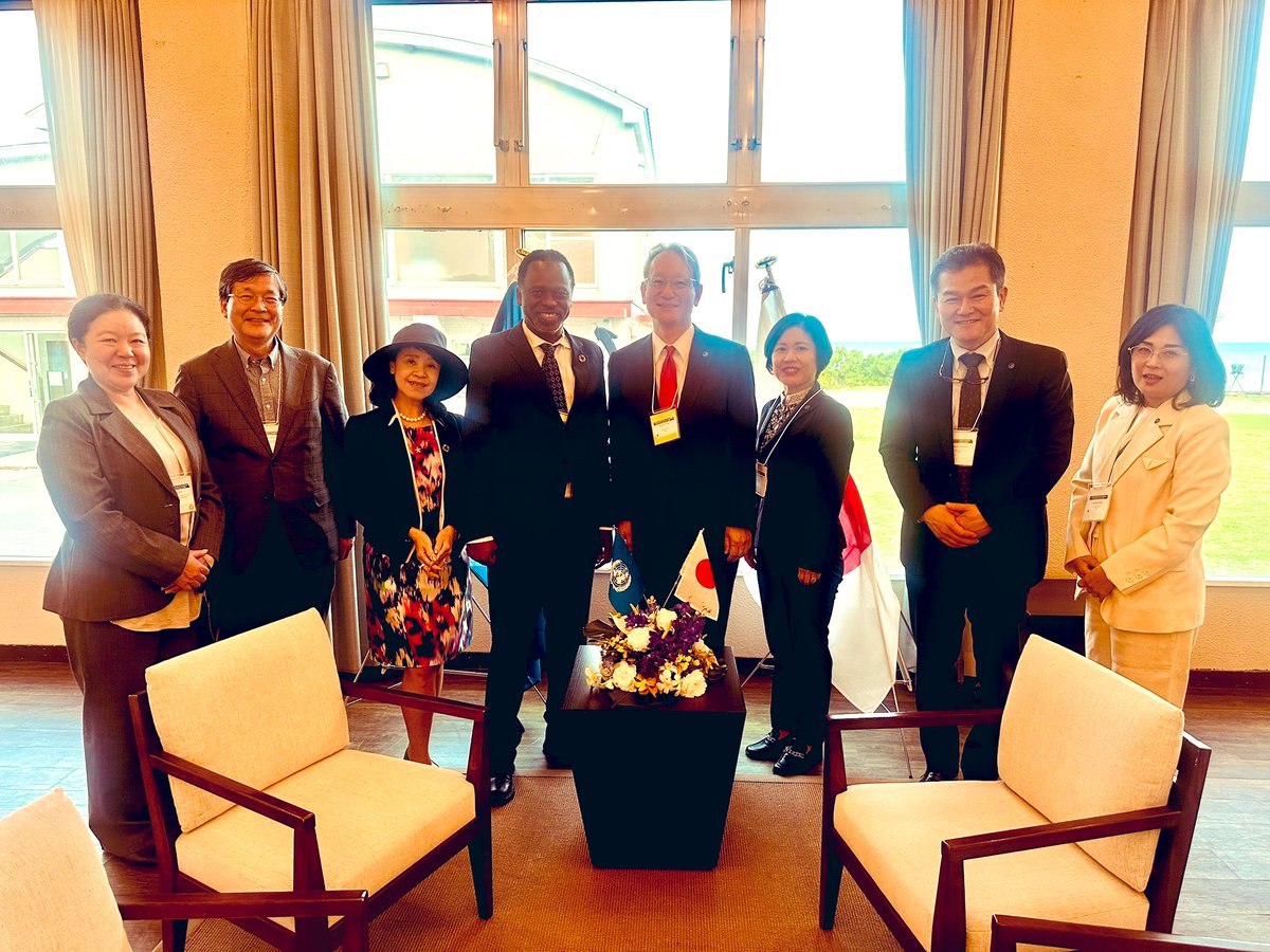 tmarwala's tweet image. Productive bilateral with President Koichi Node of Saga University, exchanging views on advancing research, innovation, and global collaboration in higher education. Strengthening partnerships that drive impact for society.
#UNU #HigherEducation #GlobalCollaboration #Innovation