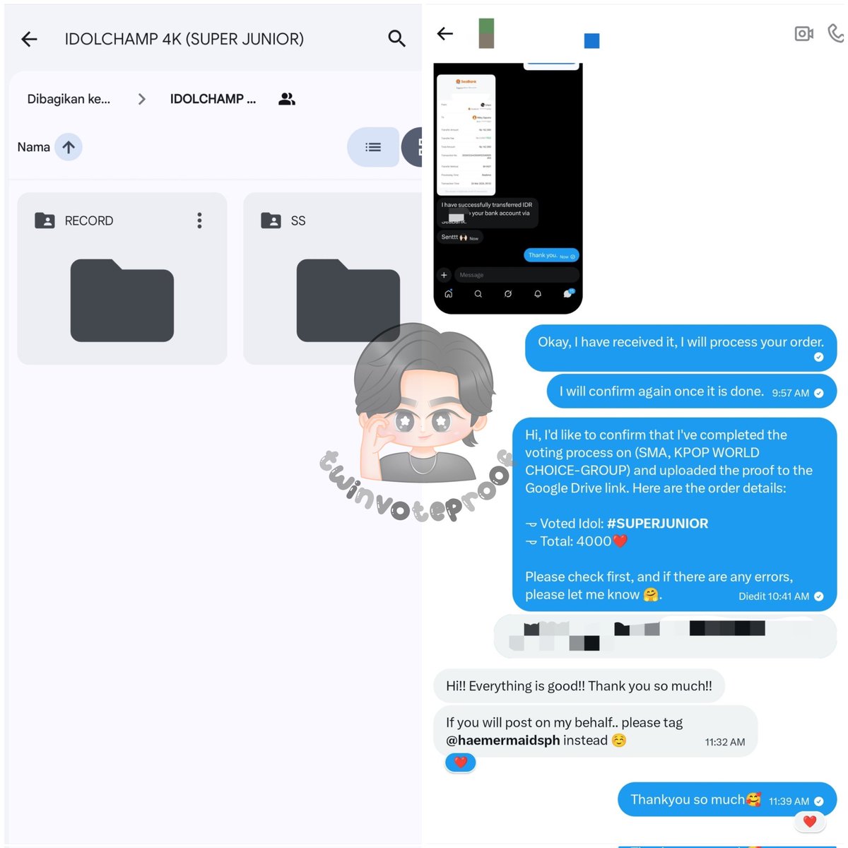 TWIN VOTING tweet media