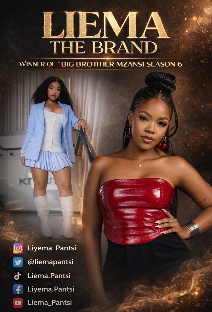 Tag a brand you would like Liema to work with Lillies !! 

Me : <a href="/adidasZA/">adidasZA</a> @lorealparisza 

LIEMA PANTSI TAKING OVER
LIEMA CHILD OF GRACE
#BellsNWhistles
#LiemaPantsiTheBrand 
#LiemaPantsi