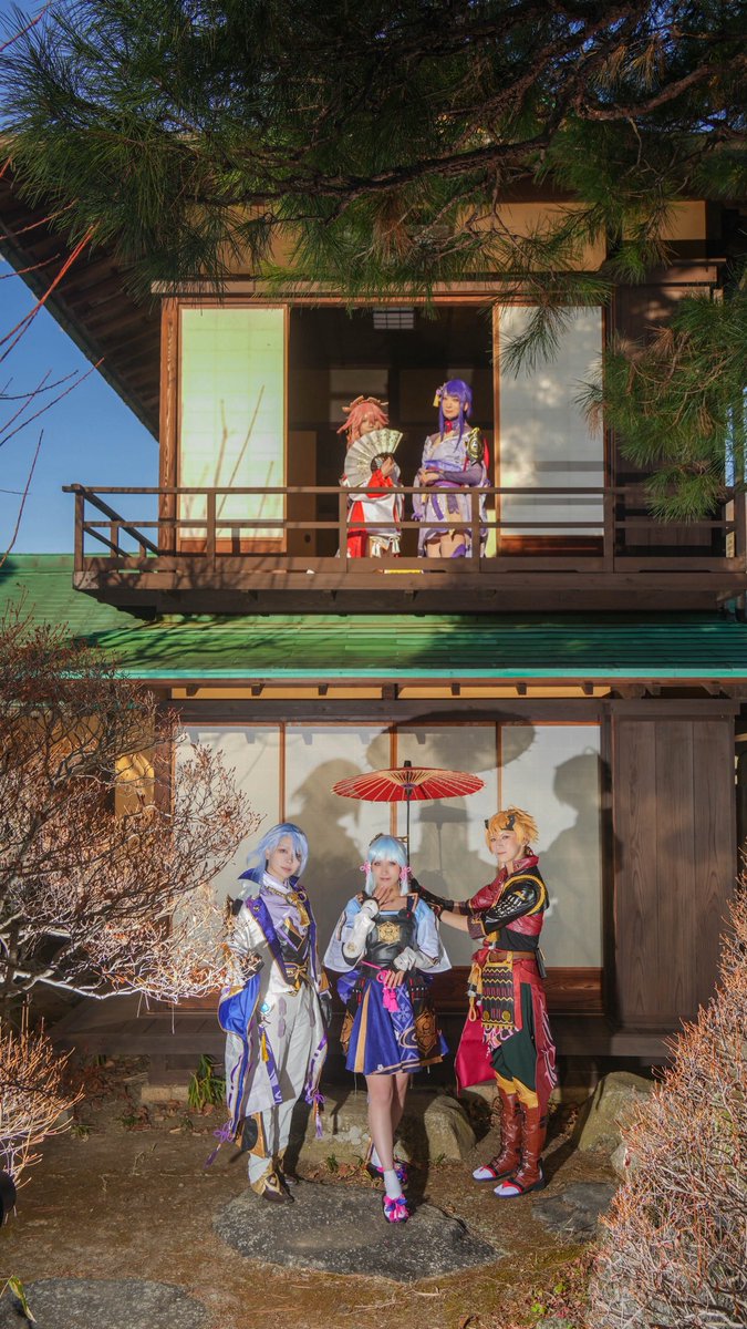 ーーー稲妻⚡️ーーー

cos.原神
雷電将軍/しみ
八重神子/すみちゃん <a href="/Sumitya997/">スミ</a> 
神里綾人/雪貝/<a href="/Yukigai122/">雪貝</a> 
神里綾華/トドまんじゅう<a href="/todo8613/">トドまんじゅう</a> 
トーマ/ものさん <a href="/mono_nubie1010/">ものさん</a>
カメラマン/よしくん <a href="/YoshikunZZ1/">よしくん</a>