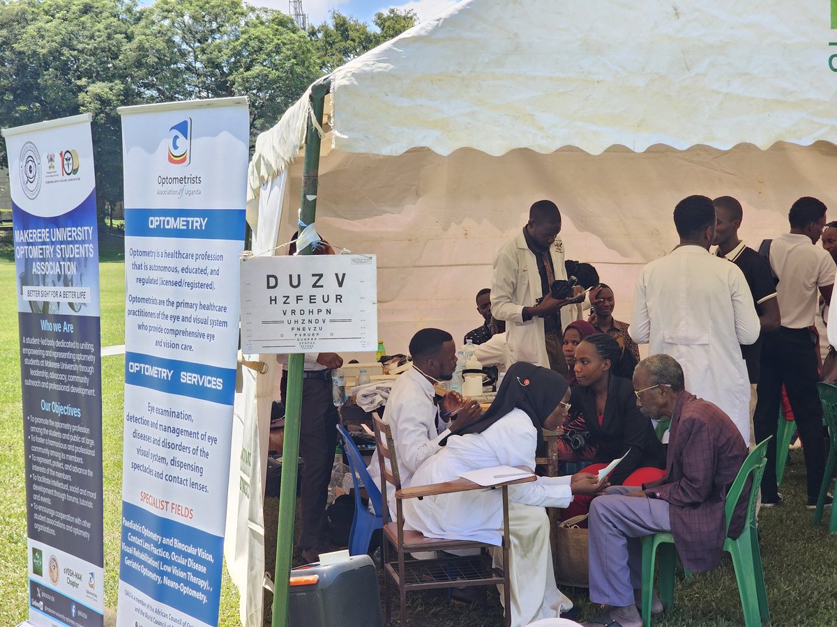 Makerere University Optometry Students Association tweet media
