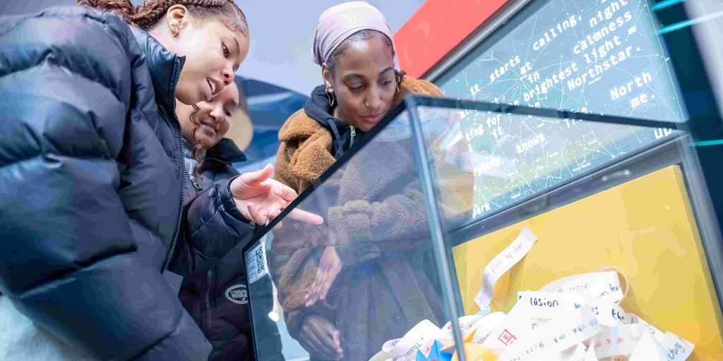 Our ‘The Long Road South to Find True North’ project saw 80 people who are homeless or at risk of becoming so, creating special poems which literally leap from the page. 

Find out more and see photos from our exclusive launch event:  caritassalford.org.uk/poetry-launch-…