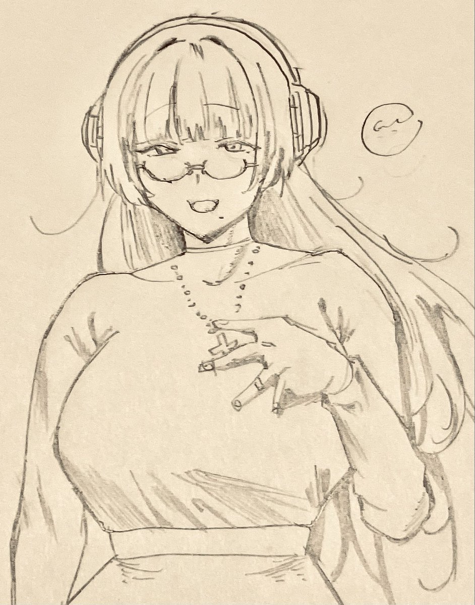 gekouga1111's tweet photo. ワケアリ眼鏡女子📕

#イラスト　#アナログ https://t.co/n4vEZaUkzj