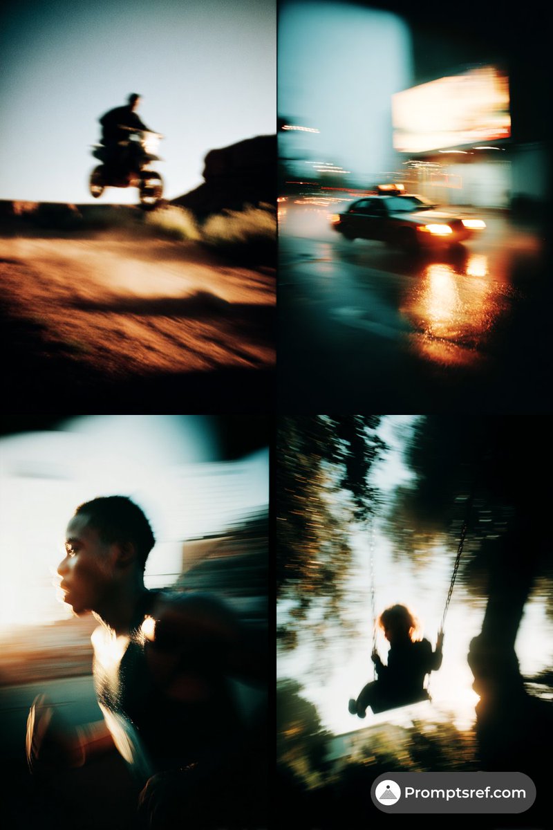 Motion blur style examples