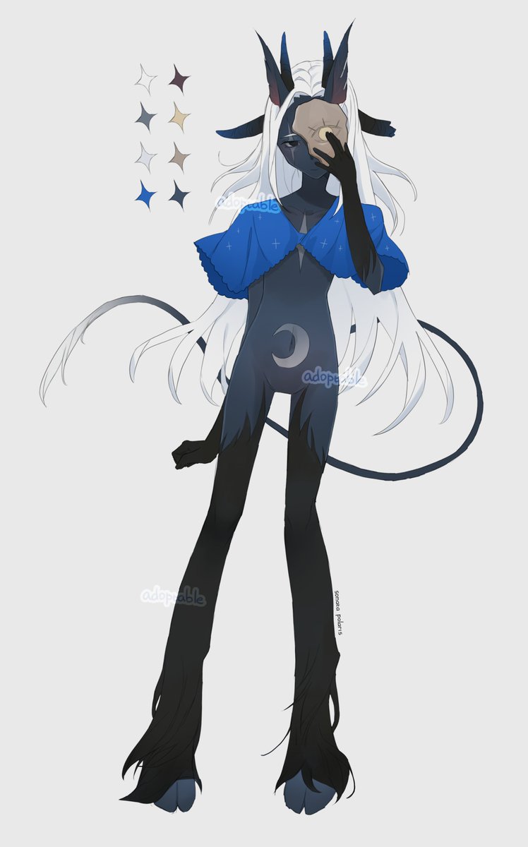 That's my favourite adoptable this year ✨ 

#artmoots #adoptable