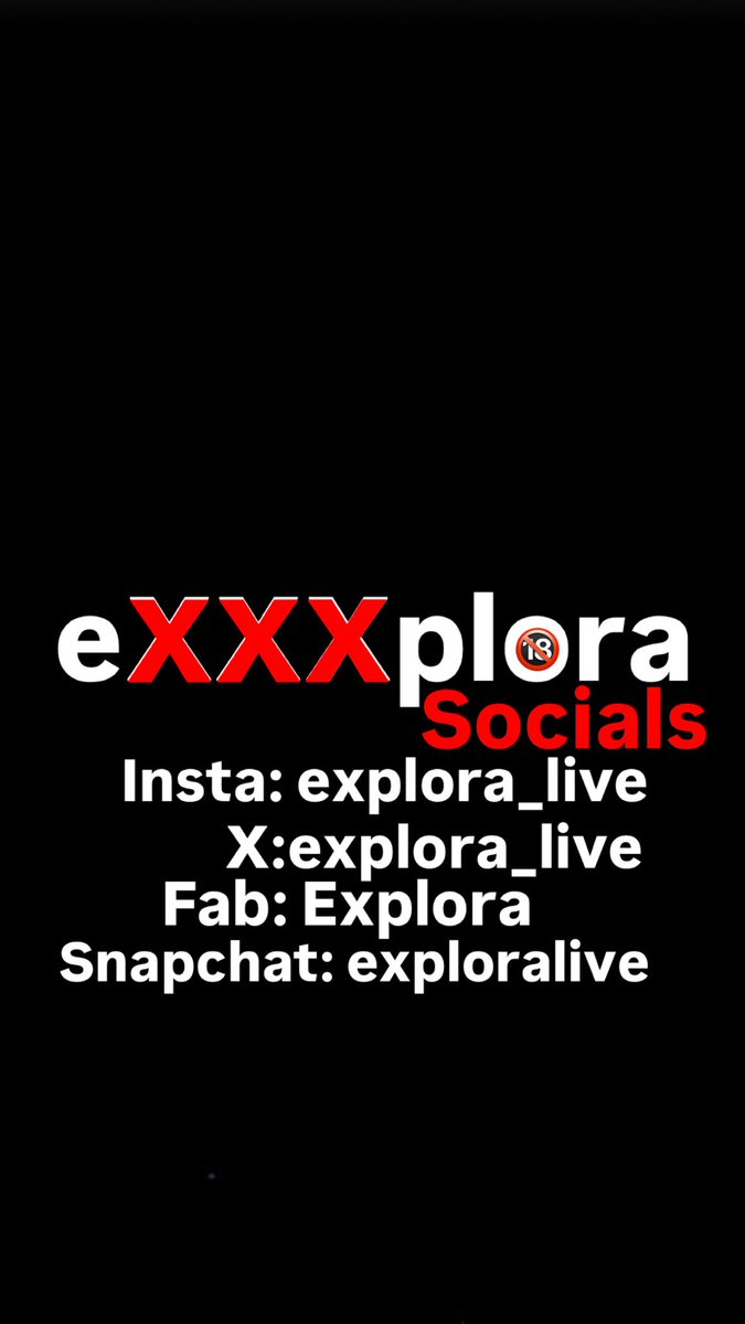 eXXXplora tweet media