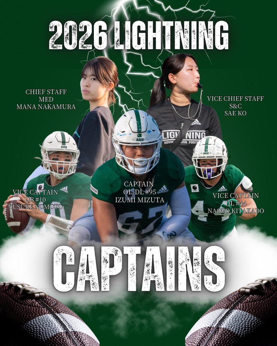 青山学院大学体育会アメリカンフットボール部　LIGHTNING tweet media