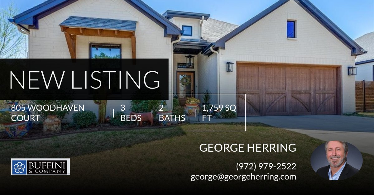 📍 New Listing 📍 Take a look at this fantastic new property that just hit the market located at 805 Woodhaven Court in Granbury. Reach out here or at (972) 979-2522 for more information

George Herring
RE/MAX DFW Associates 
6959 ... homeforsale.at/805_WOODHAVEN_…