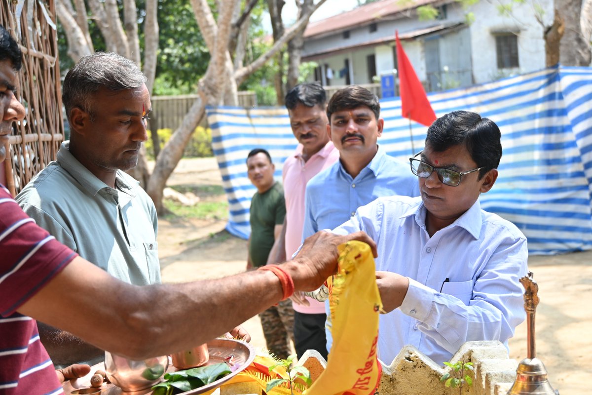 Today on the occasion of Ram Navami witnessed a spiritual gathering at HQ/87 Bn CRPF, Jiribam, Manipur. where prayers were offered for peace, harmony and the prosperity of all. 
#RAMNAVAMI2026