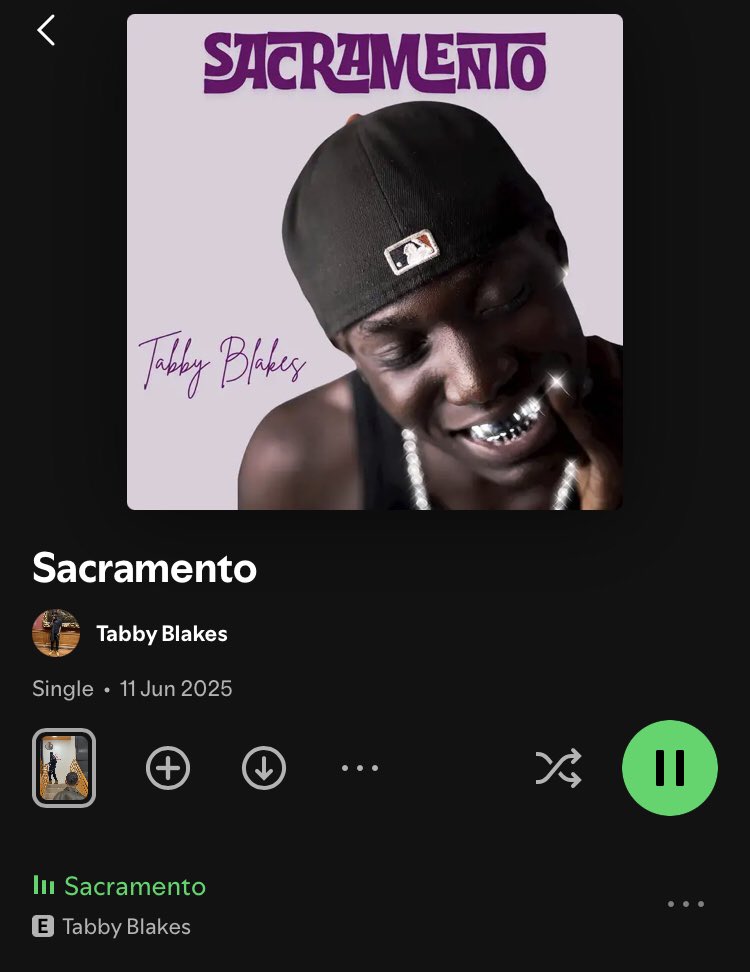 Song Of The Day ⭐️ 

🎧 Sacramento by <a href="/blakestabi/">Tabby Blakes 🐗</a>