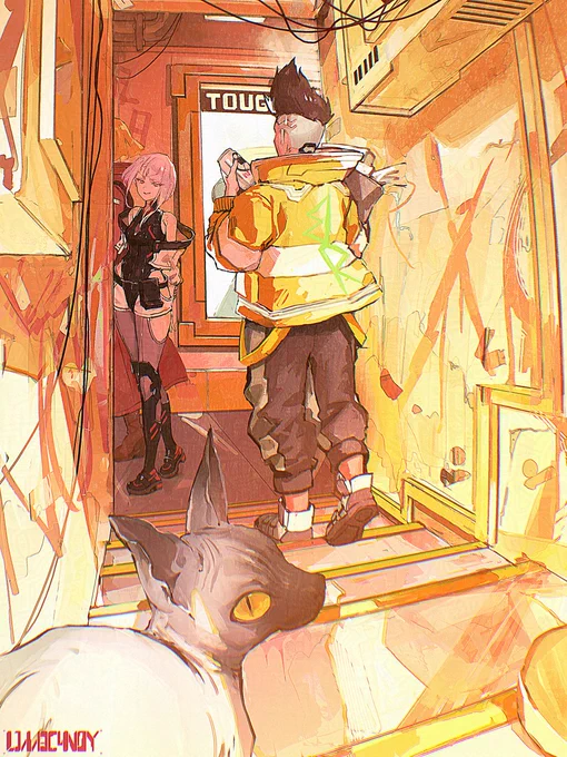 After the Gig ‖ FANART : Cyberpunk Edgerunners