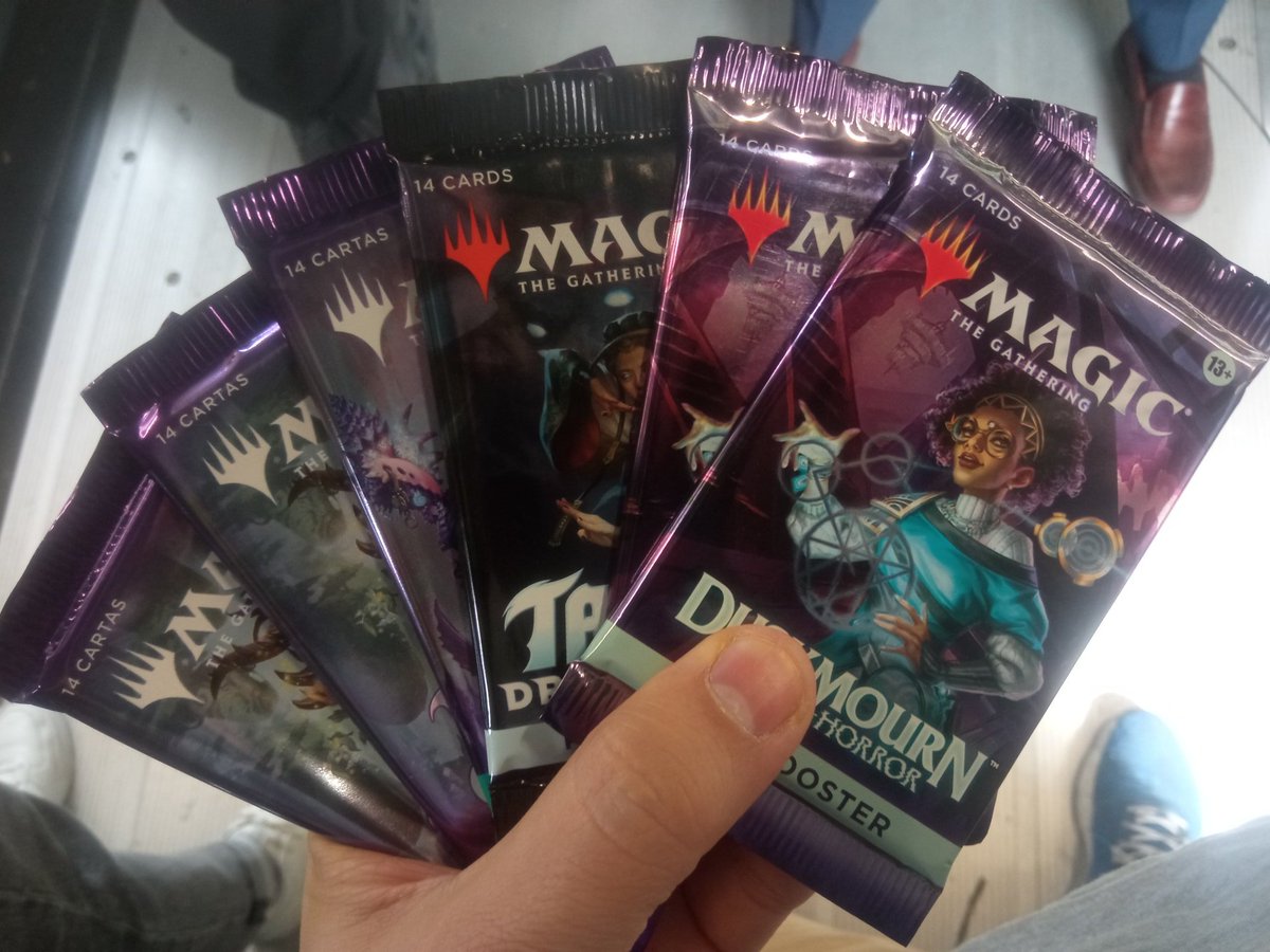 Gracias a <a href="/mtgnexos/">NEXOS</a> que fue sponsor del torneo, gane el sorteo de sobres y veremos que tan buenos hits saldrán en Lorwyn, Tarkir y Duskmourn. Mandadme to el Reiki que tengáis 🙂