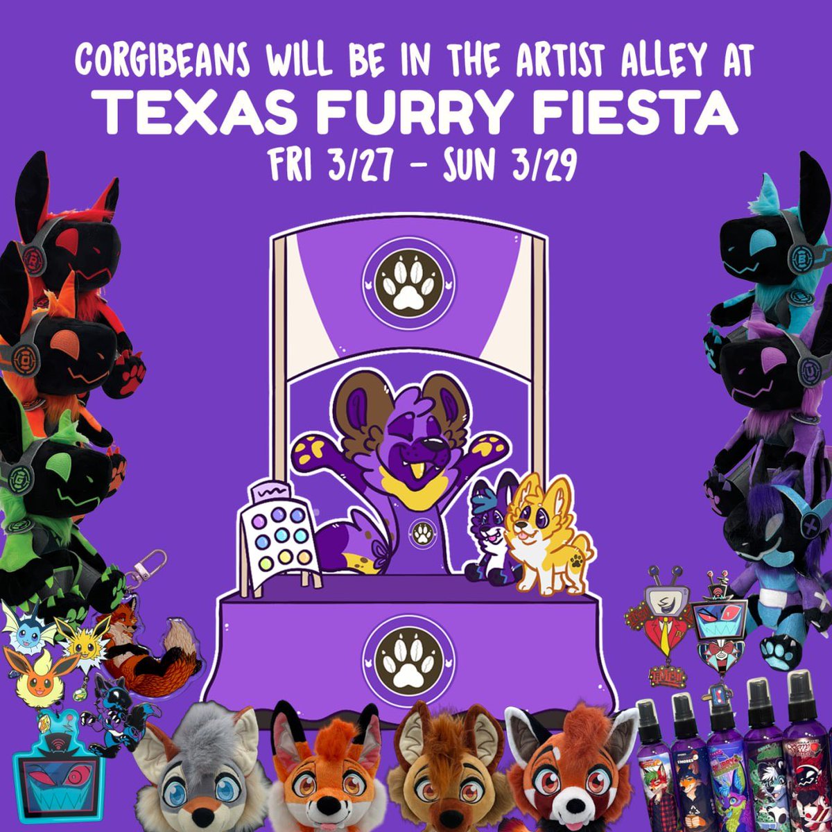 CorgiBeans 🔜 Furlandia 2026 Dealer tweet media