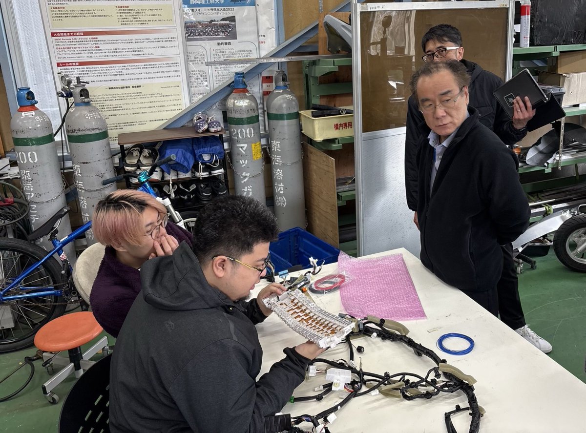 静岡理工科大学　自動車部（学生フォーミュラチーム） tweet media