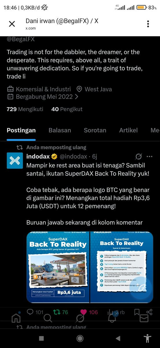 Dani irwan tweet media