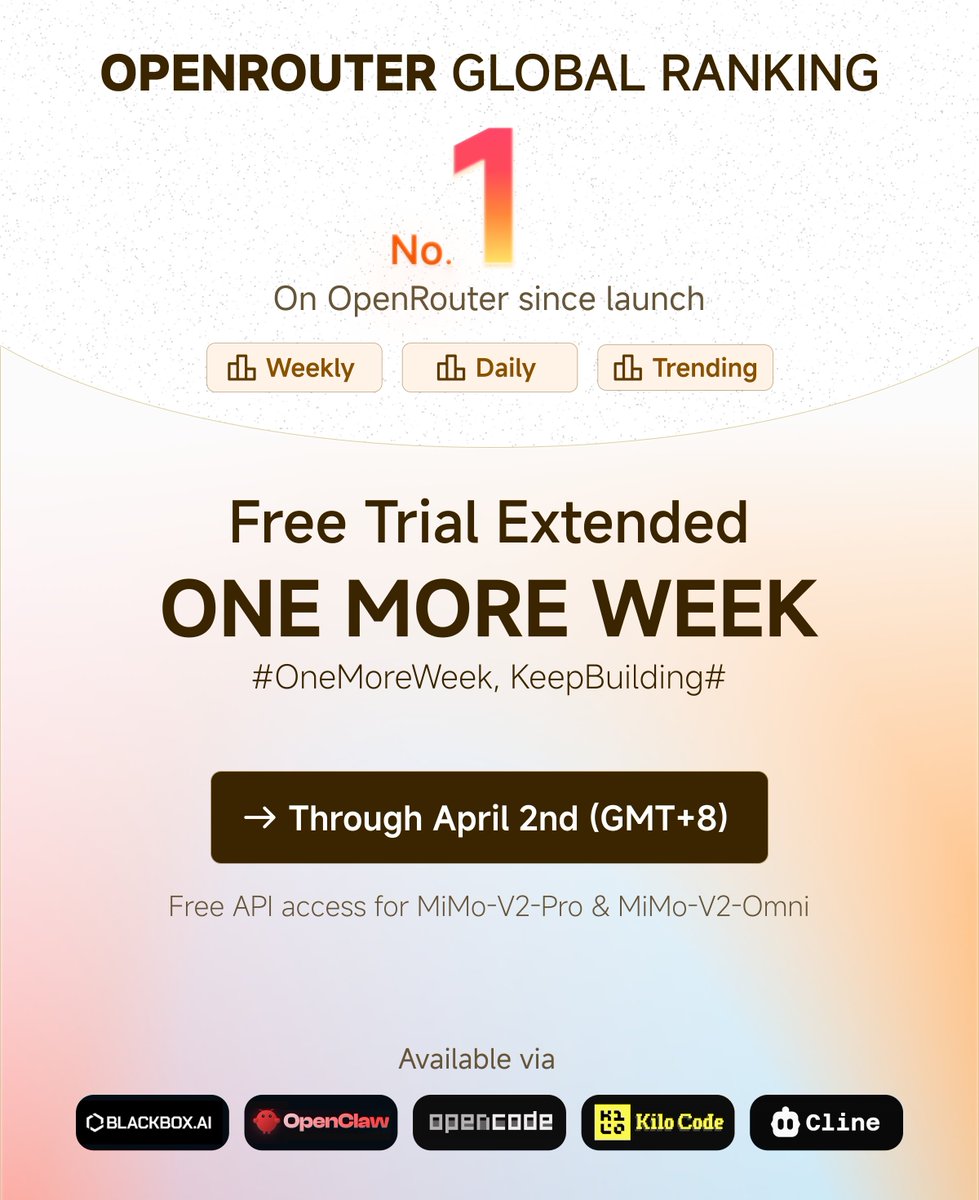 Xiaomi MiMo tweet media