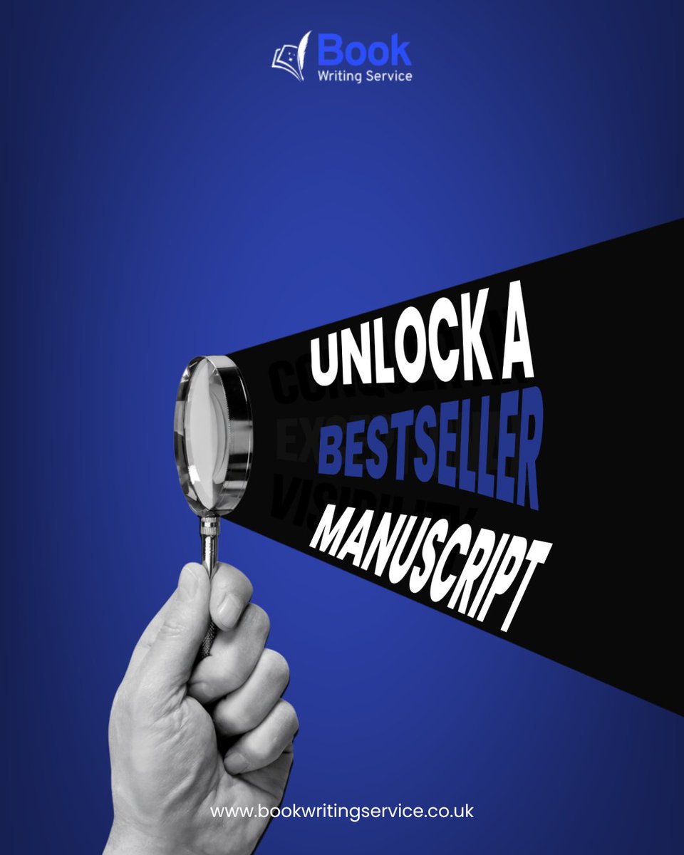 BookWriting_uk's tweet image. Your story deserves more than staying in your head.
Turn it into a bestseller with the right direction.

Start shaping your manuscript today.
.
.
.
.
#bookwriting #ghostwriting #authors #bestseller #ukauthors #selfpublishing #bookwritingserviceuk