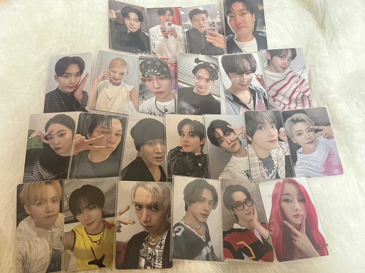 0101Winte01's tweet photo. SMTOWN  SMT スムコン NCT WISH  Hearts2Hearts WayV  RIIZE   SUPER JUNIOR   aespa トレカ ラントレ 交換

【譲】画像1枚目 2枚目

【求】同種 SUPER JUNIOR ウニョク ドンヘ
                aespa ウィンター

郵送での交換希望、条件合う方いらっしゃればお声掛けお願いいたします。 https://t.co/rjlEt6wIGX