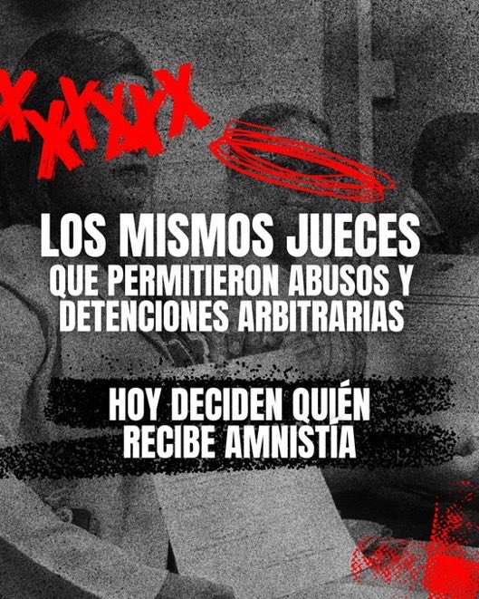 Al final del día, la 'ley de amnistía' no dio amnistía real: dio un maquillaje de reconciliación mientras preserva el control y la impunidad selectiva

Libera a algunos (los menos incómodos), pero mantiene las cadenas invisibles para los verdaderos opositores

#Venezuela 🇻🇪